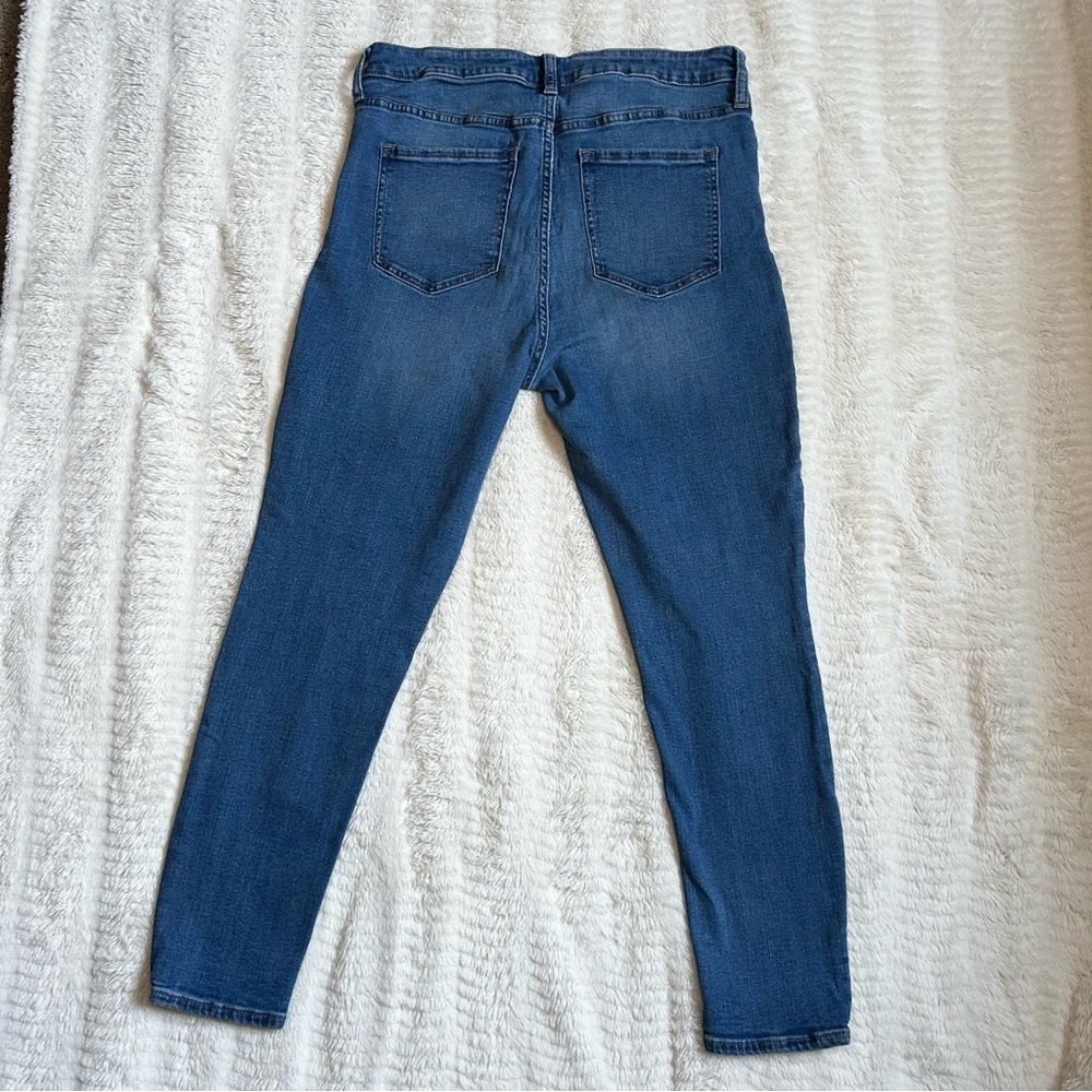 GAP High Rise Leggings Jeans Woman's Size 14/32 - Picture 7 of 14